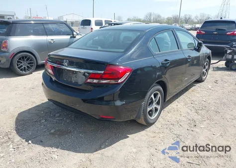 2015 Honda Civic Se из США, поврежденный, VIN 19XFB2F75FE249060